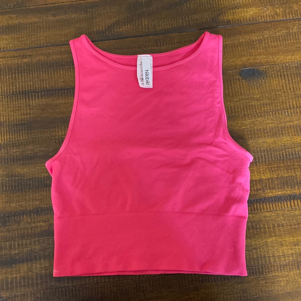 Nikibiki hot pink tank